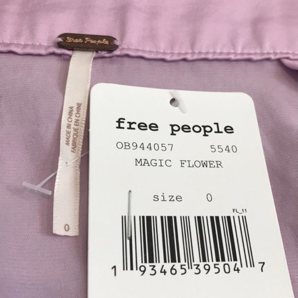 Free People Lola Asymmetrical Slit Skirt. 0 - Picture 7 of 8